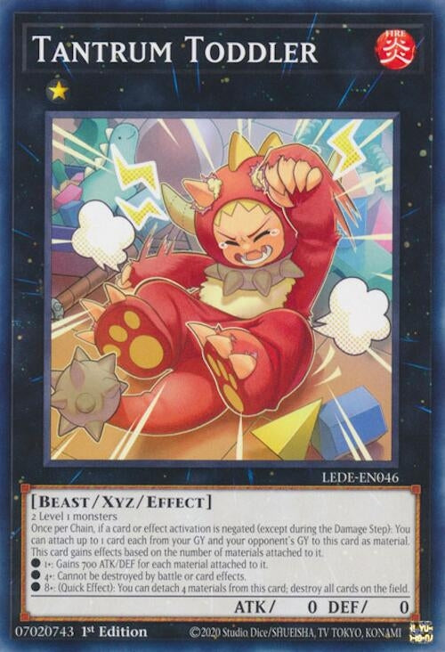 Tantrum Toddler (46) (LEDE) - YuGiOh Single