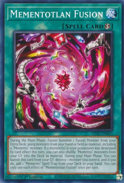 Mementotlan Fusion (63) (LEDE) - YuGiOh Single