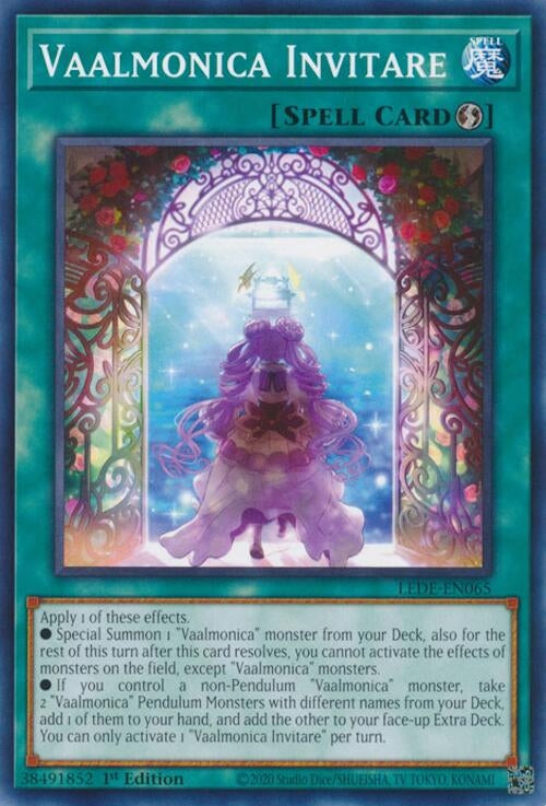 Vaalmonica Invitare (65) (LEDE) - YuGiOh Single