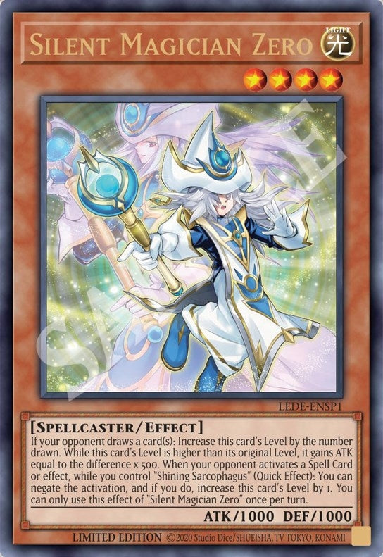 Silent Magician Zero (LEDE-ENSP1) (1) (LEDE) - YuGiOh Single