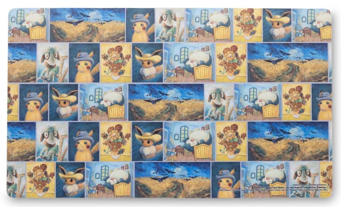 Pokemon TCG: Pokémon Center × Van Gogh Museum: Pokémon Inspired by Paintings from the Van Gogh Museum Playmat