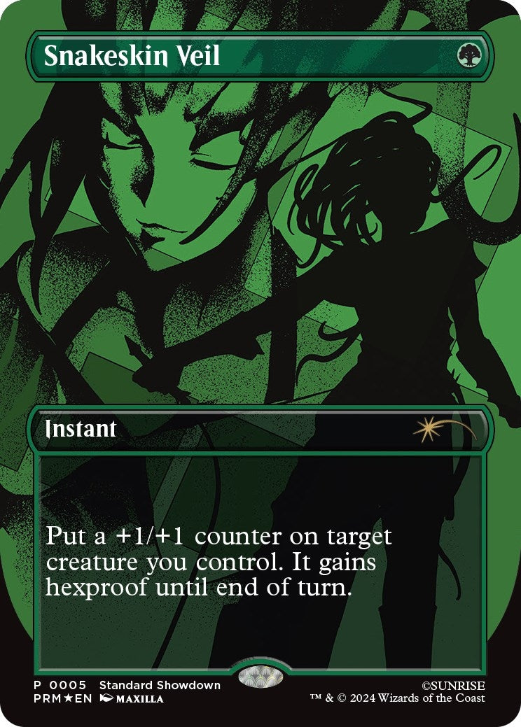 Image for Snakeskin Veil (5) (Standard Showdown Promos) - Magic: The Gathering