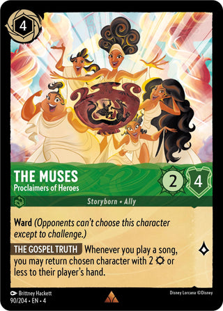The Muses - Proclaimers of Heroes (90) (4) - Disney Lorcana Single