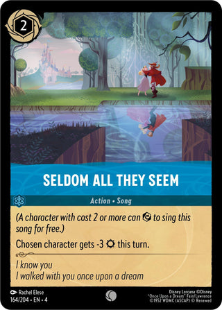 Seldom All They Seem (164) (4) - Disney Lorcana Single