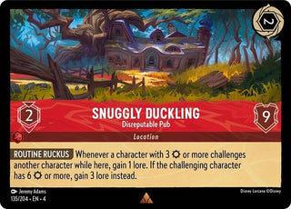 Snuggly Duckling - Disreputable Pub (135) (4) - Disney Lorcana Single