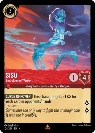 Sisu - Emboldened Warrior (124) (4) - Disney Lorcana Single