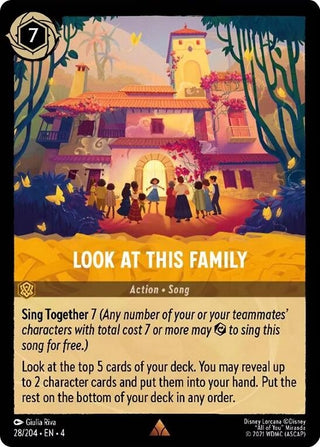 Look at This Family (28) (4) - Disney Lorcana Single