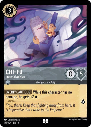 Chi-Fu - Imperial Advisor (177) (4) - Disney Lorcana Single