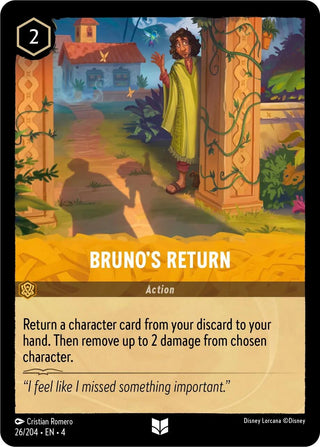 Bruno’s Return (26) (4) - Disney Lorcana Single