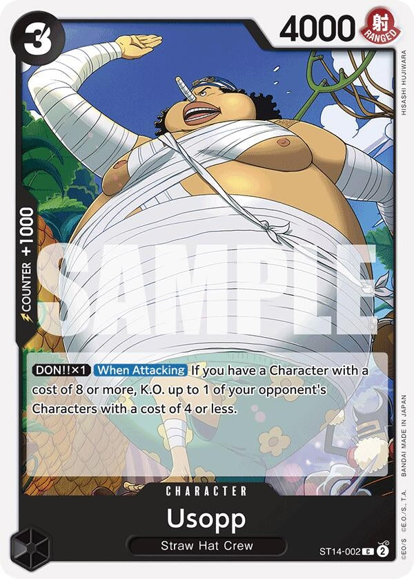 Usopp (14002) (ST-14) - One Piece Card Game Single