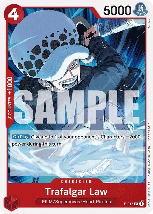 Trafalgar Law (Tournament Pack Vol. 7) (17) (OP-PR) - One Piece Card Game Single