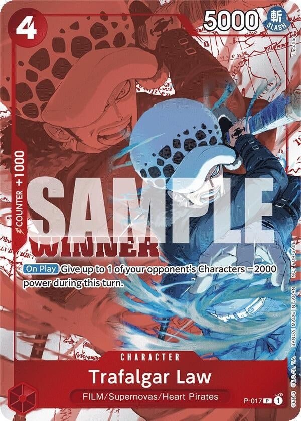 Trafalgar Law (Winner Pack Vol. 7) (17) (OP-PR) - One Piece Card Game Single