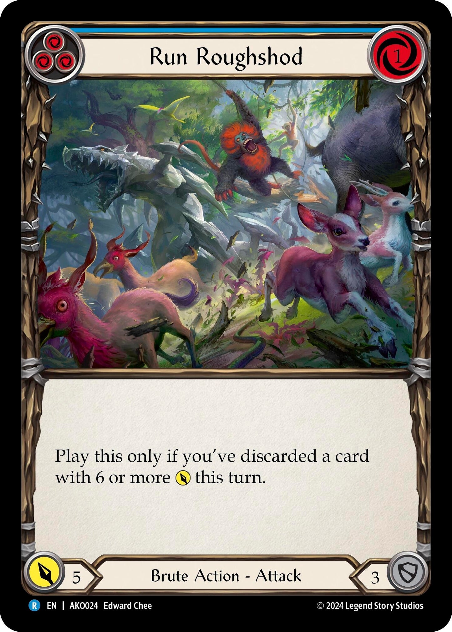 Run Roughshod (24) - Flesh and Blood TCG Single