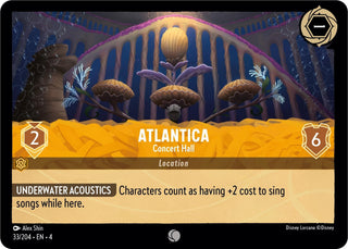 Atlantica - Concert Hall (33) (4) - Disney Lorcana Single