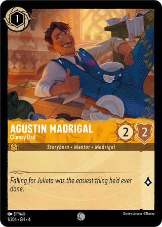 Agustin Madrigal - Clumsy Dad (1) (4) - Disney Lorcana Single