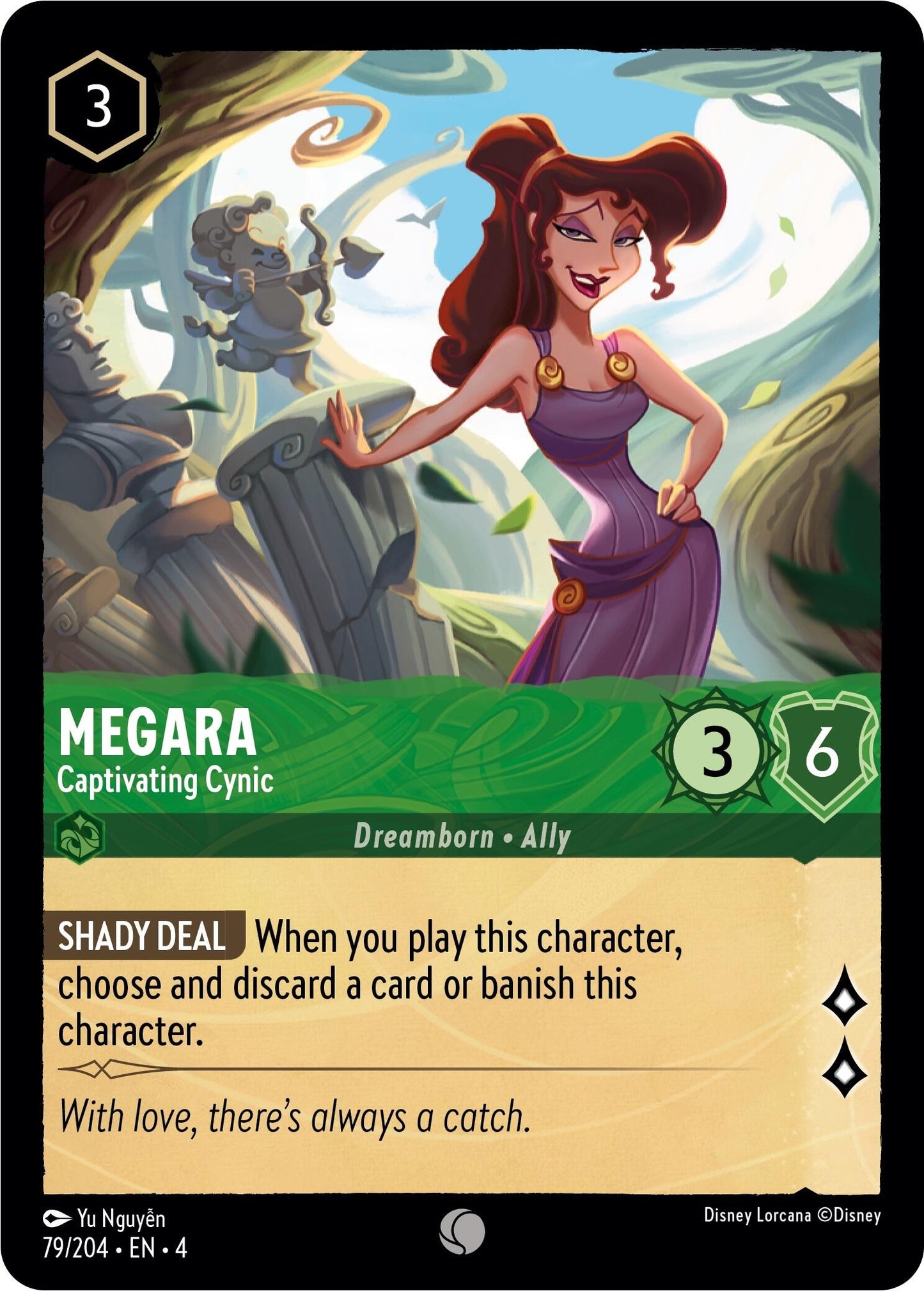 Megara - Captivating Cynic (79) (4) - Disney Lorcana Single