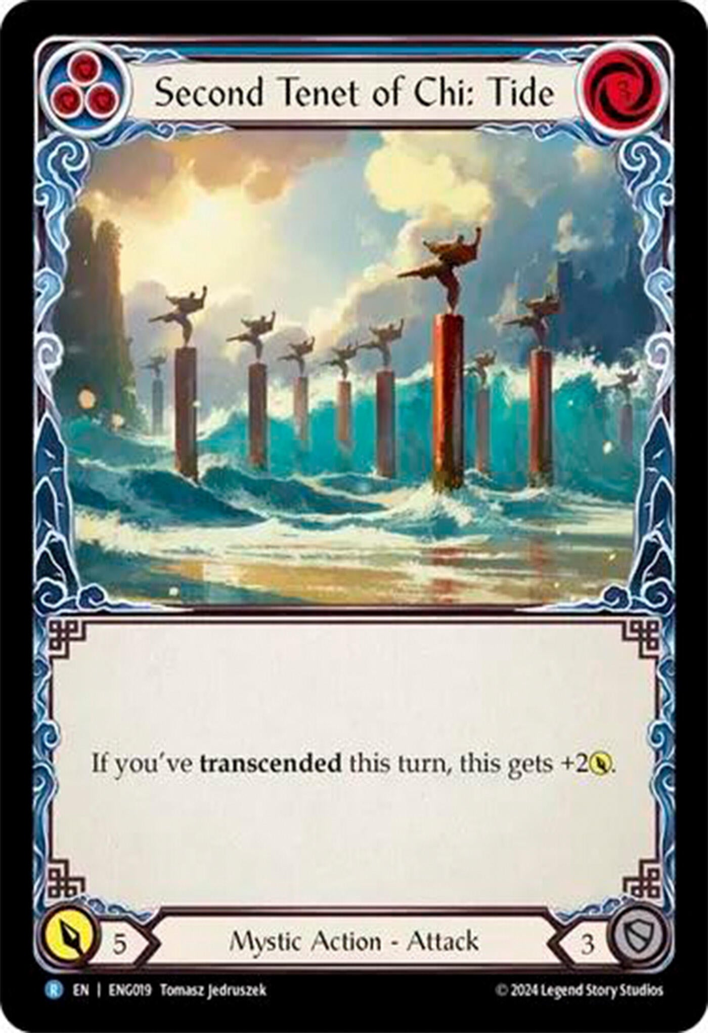 Second Tenet of Chi: Tide (19) - Flesh and Blood TCG Single