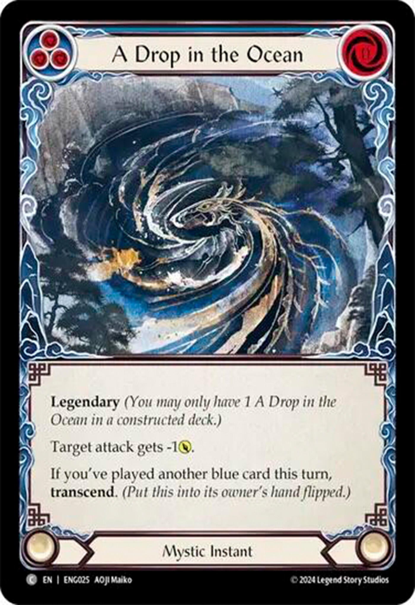 A Drop in the Ocean (25) - Flesh and Blood TCG Single