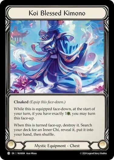 Koi Blessed Kimono (4) - Flesh and Blood TCG Single
