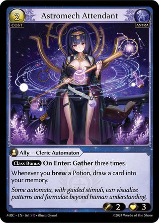 Image for Astromech Attendant (161) (Mercurial Heart) - Grand Archive TCG