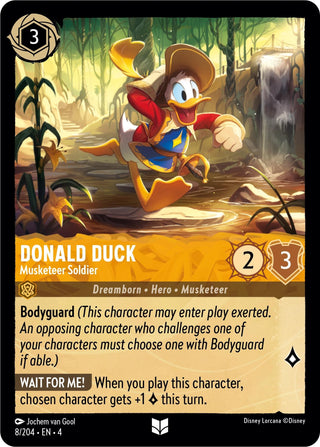 Donald Duck - Musketeer Soldier (8) (4) - Disney Lorcana Single