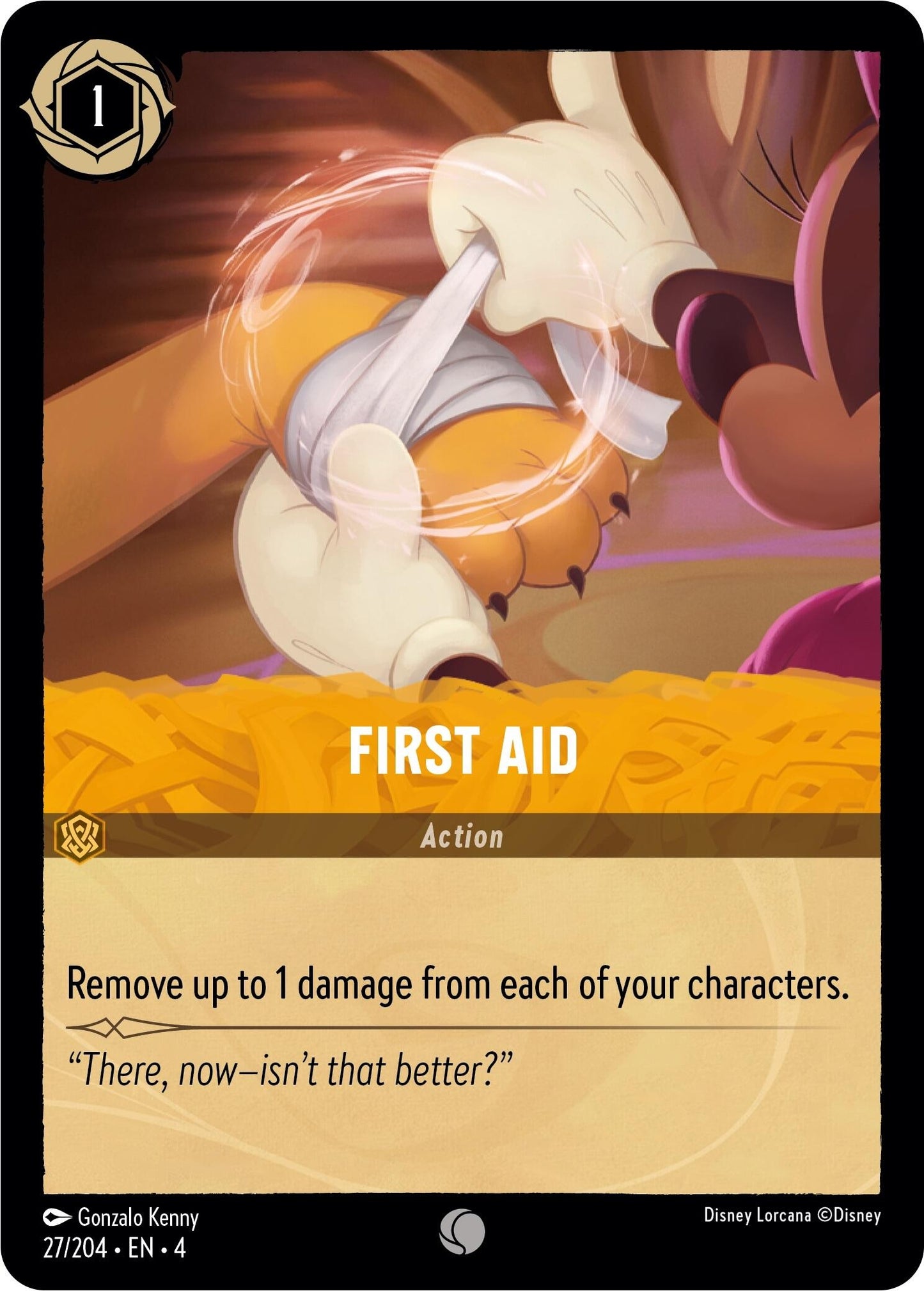 First Aid (27) (4) - Disney Lorcana Single