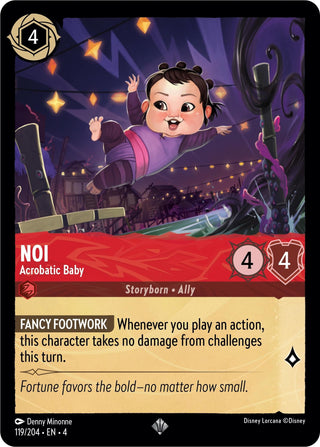 Noi - Acrobatic Baby (119) (4) - Disney Lorcana Single