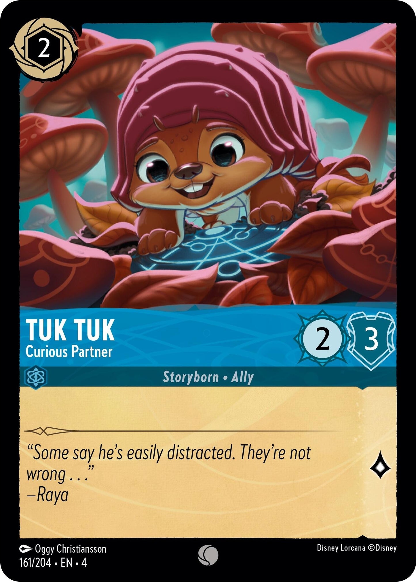 Tuk Tuk - Curious Partner (161) (4) - Disney Lorcana Single