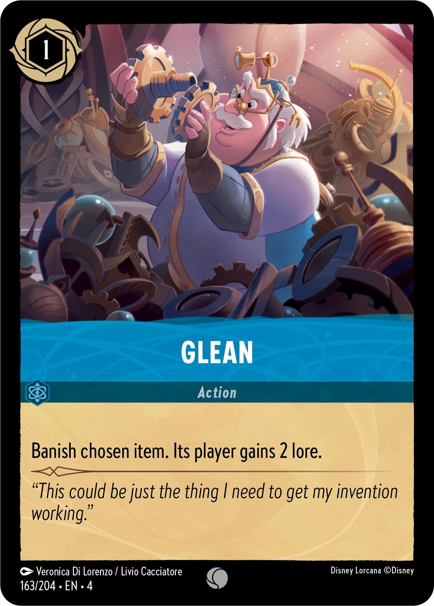 Glean (163) (4) - Disney Lorcana Single