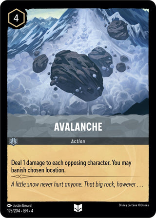 Avalanche (195) (4) - Disney Lorcana Single