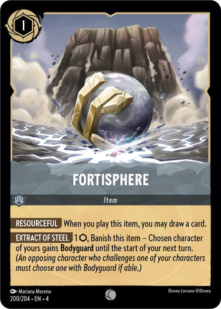 Fortisphere (200) (4) - Disney Lorcana Single