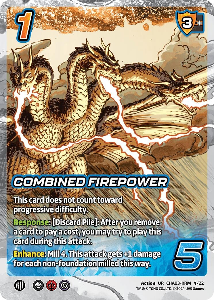 Combined Firepower (3422) - UniVersus Single