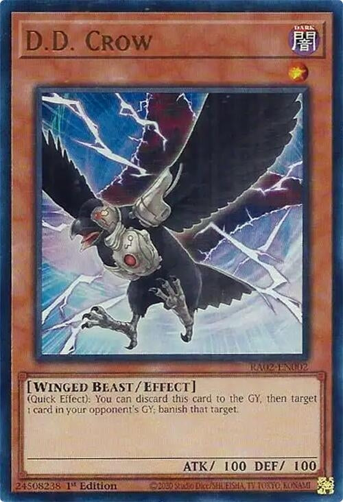 D.D. Crow (UR) (2002) (RA02) - YuGiOh Single
