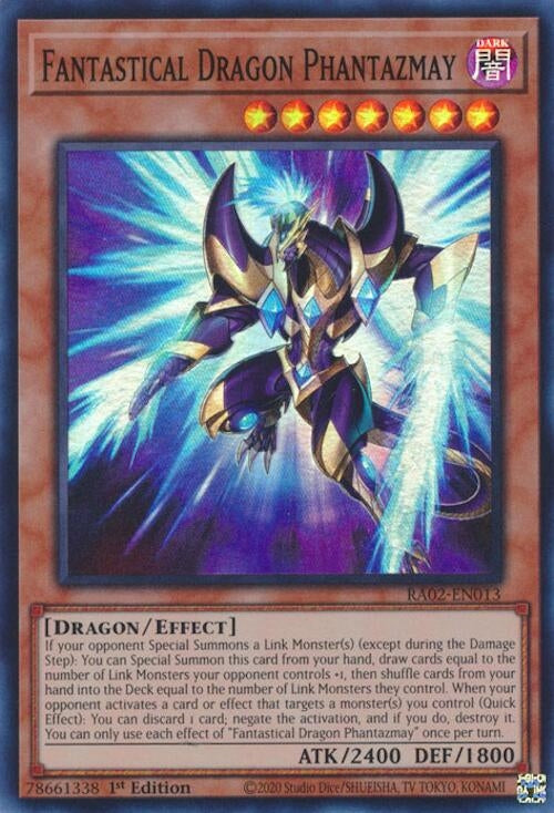 Fantastical Dragon Phantazmay (Alternate Art) (2013) (RA02) - YuGiOh Single
