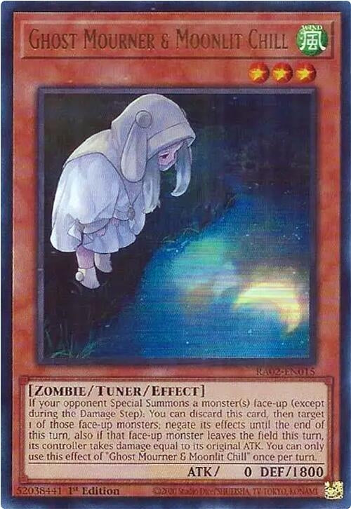 Ghost Mourner & Moonlit Chill (Alternate Art) (UR) (2015) (RA02) - YuGiOh Single