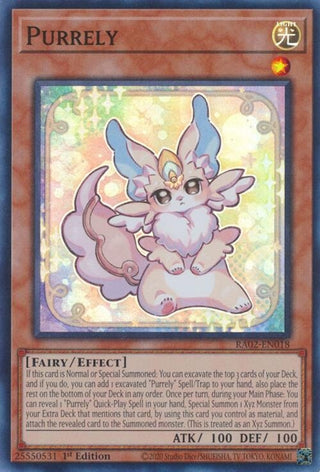Purrely (2018) (RA02) - YuGiOh Single