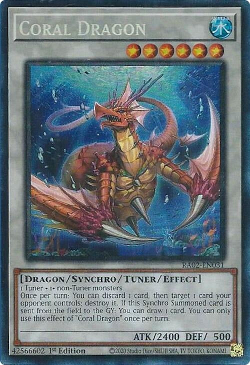 Coral Dragon (PCR) (2031) (RA02) - YuGiOh Single