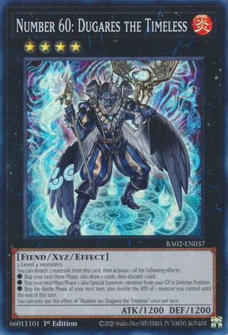 Number 60: Dugares the Timeless (2037) (RA02) - YuGiOh Single
