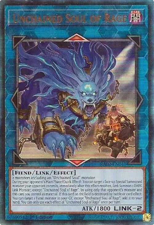 Unchained Soul of Rage (PUR) (2041) (RA02) - YuGiOh Single