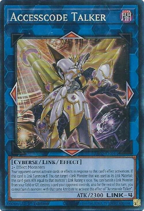Accesscode Talker (PCR) (2044) (RA02) - YuGiOh Single