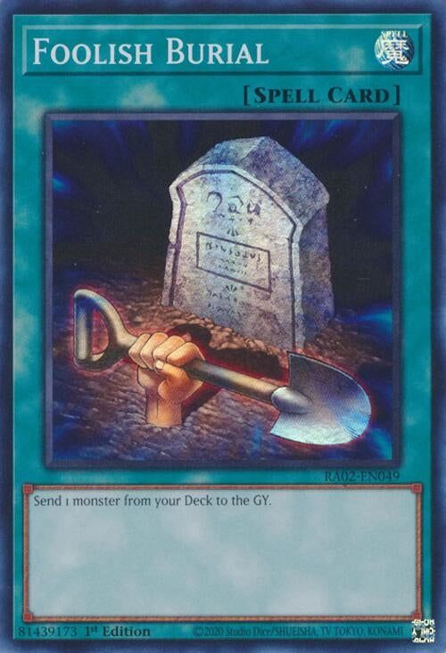 Foolish Burial (2049) (RA02) - YuGiOh Single