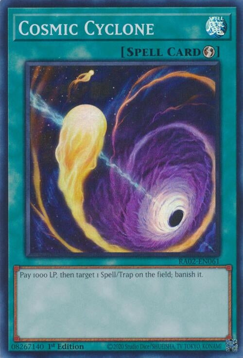 Cosmic Cyclone (2061) (RA02) - YuGiOh Single
