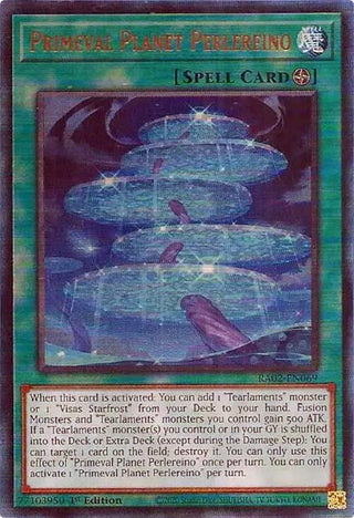 Primeval Planet Perlereino (PUR) (2069) (RA02) - YuGiOh Single