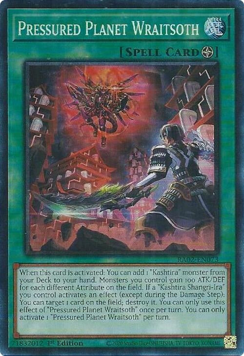 Pressured Planet Wraitsoth (PCR) (2073) (RA02) - YuGiOh Single