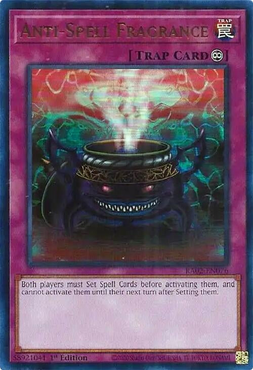 Anti-Spell Fragrance (UR) (2076) (RA02) - YuGiOh Single