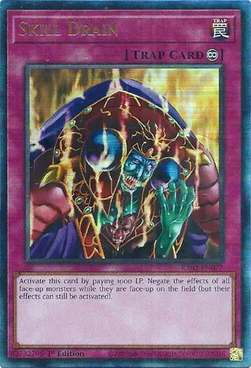 Skill Drain (PUR) (2077) (RA02) - YuGiOh Single