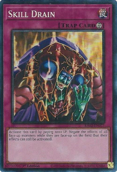 Skill Drain (PCR) (2077) (RA02) - YuGiOh Single