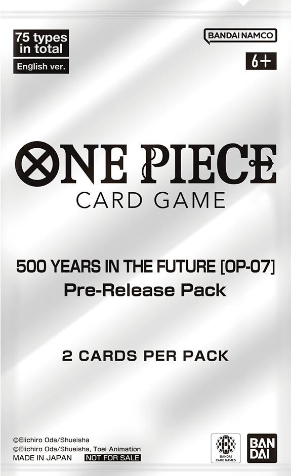 500 Years in the Future - Pre-Release Pack (OP07 PRE) - One Piece Card Game Sealed