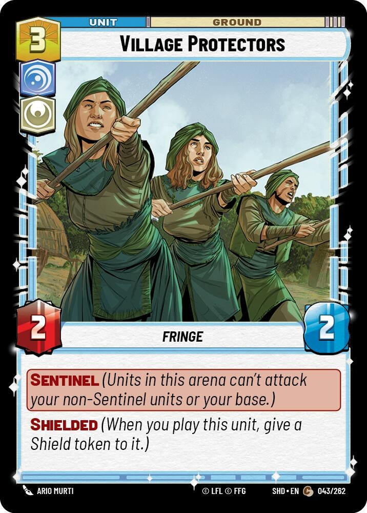 Village Protectors (43) (SHD) - Star Wars: Unlimited Single