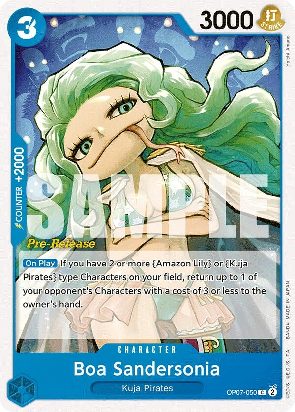 Boa Sandersonia (7050) (OP07 PRE) - One Piece Card Game Single